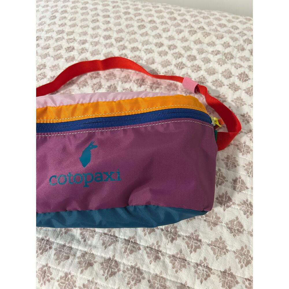 Cotopaxi Bataan Hip Fanny Pack Bag EUC Color block Hiking 3L - Picture 2 of 8